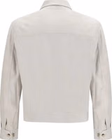 Beige Leather Leather Jacket 2