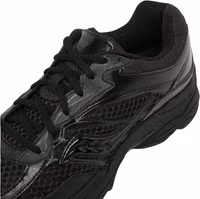 Black Synthetic Athletic Sneakers 5