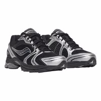 Black Synthetic Athletic Sneakers 2