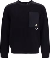 Black Nylon Sweatshirt 1