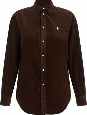 Brown Cotton Blouse