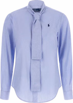 Blue Cotton Blouse