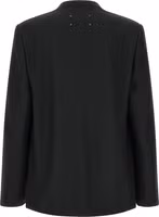 Black Virgin Wool Blazer 2
