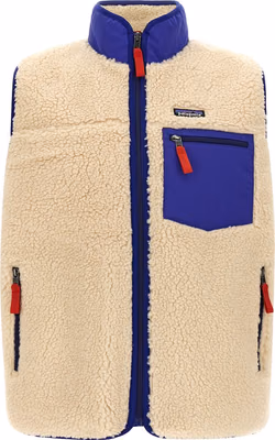 Beige Polyester Sleeveless Jacket
