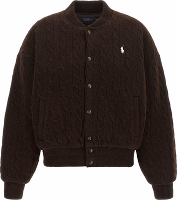 Brown Wool Bomber