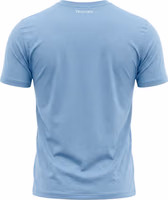 Light Blue Cotton Men T-Shirt 5