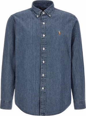 Blue Cotton Blouse