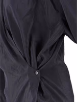 Black Polyamide Dress Shirt 4