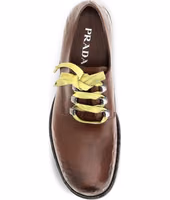 Brown Calf Leather Bos Taurus Slip-On Loafers 4