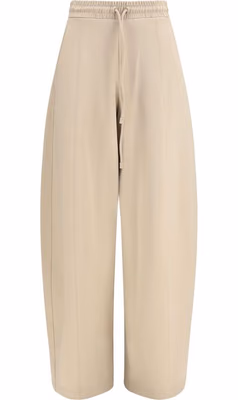 Beige Polyamide Athletic Pants