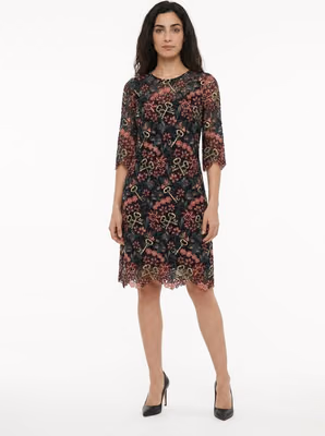 Multicolor Cotton Pattern Dress