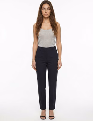 Gray Acetate Tank Tops