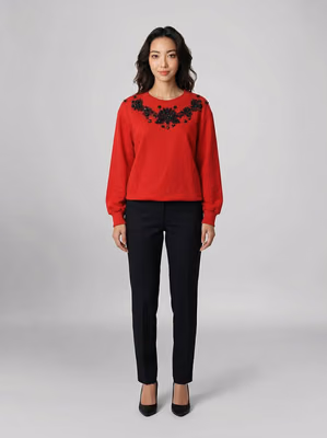 Bicolor Acetate T-Shirt