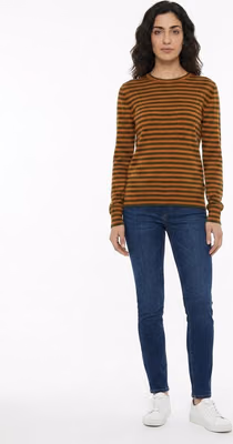 Bicolor Cashmere Sweater