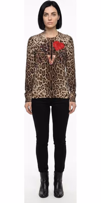 Brown Virgin Wool Sweatshirt