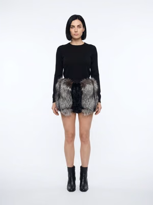 Bicolor Cotton Short And Mini Shorts