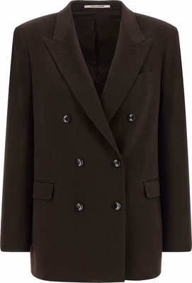 Brown Cashmere Blazer