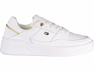 Bianco Polyurethane Donna Sneaker
