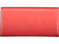 محفظة حمراء من بولي يوريثان للسيدات 2