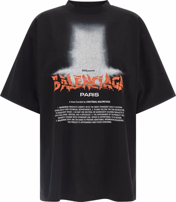 Black Cotton T-Shirt