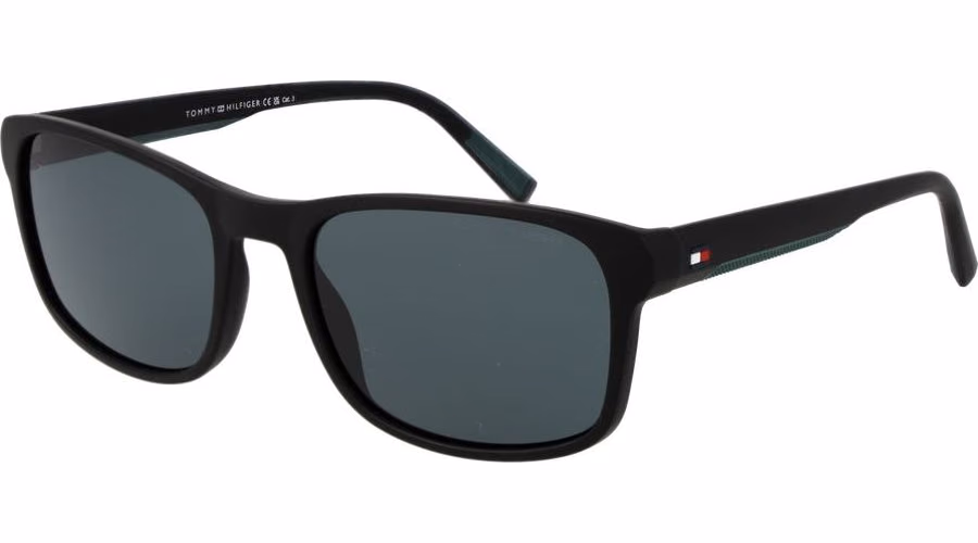 Black Polyamide Sunglasses