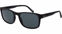 Black Polyamide Sunglasses 1
