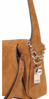 Brown Polyester Handbag 5