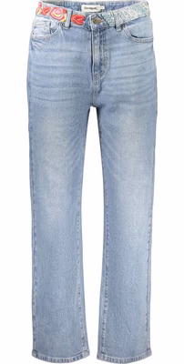 Azzurro Cotton Womens Jeans