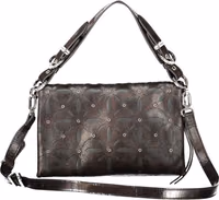 Black Polyurethane Women's Bag 2