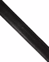 Silver Black Floral Jacquard Metal Buckle Belt 5