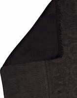 Black DG Logo Fringed Edge Lace Stole Scarf 3