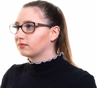 نظارات بلاستيكية سوداء 4