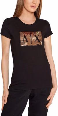 Black Cotton T-Shirt