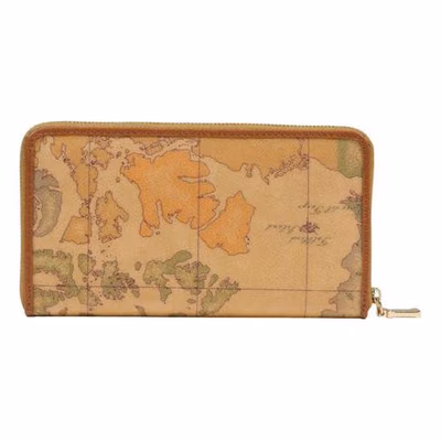 Beige Leather Wallet