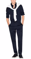 Blue Cotton Dress Shirt 5