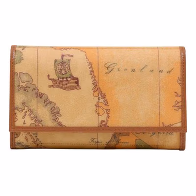 Beige Polyethylene Wallet