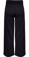 Black Polyester Casual Pants 2