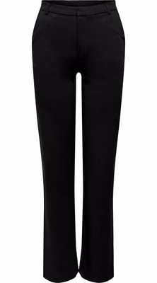 Black Elastane Dress Pants