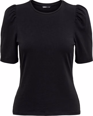 Black Cotton T-Shirt