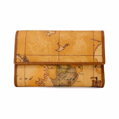 Brown Polyester Wallet