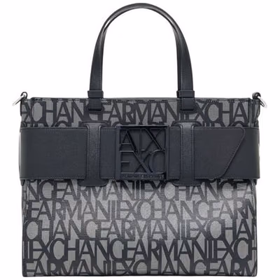 Black Cotton Handbag