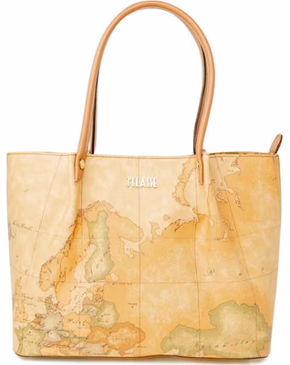 Beige Leather Handbag