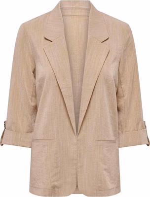 Beige Viscose Blazer