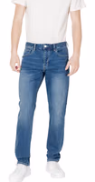 Blue Cotton Skinny Jeans 1