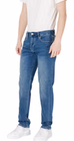 Blue Cotton Skinny Jeans 3
