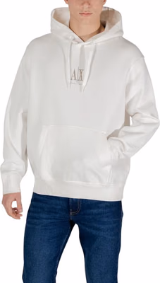 Cream Cotton Hoodie
