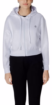 White Cotton Hoodie
