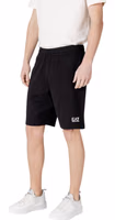 Black Cotton Bermuda Shorts 3
