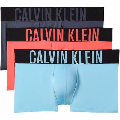 Blue Recycled Polyester Boxers
