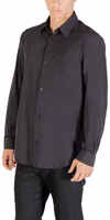 Black Elastane Dress Shirt 4